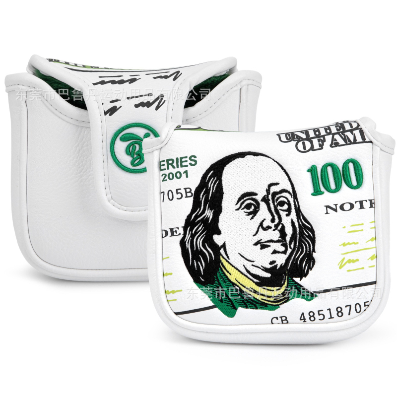 Dollar futrola za putter golfački klub – PU materijal, kvadratni dizajn