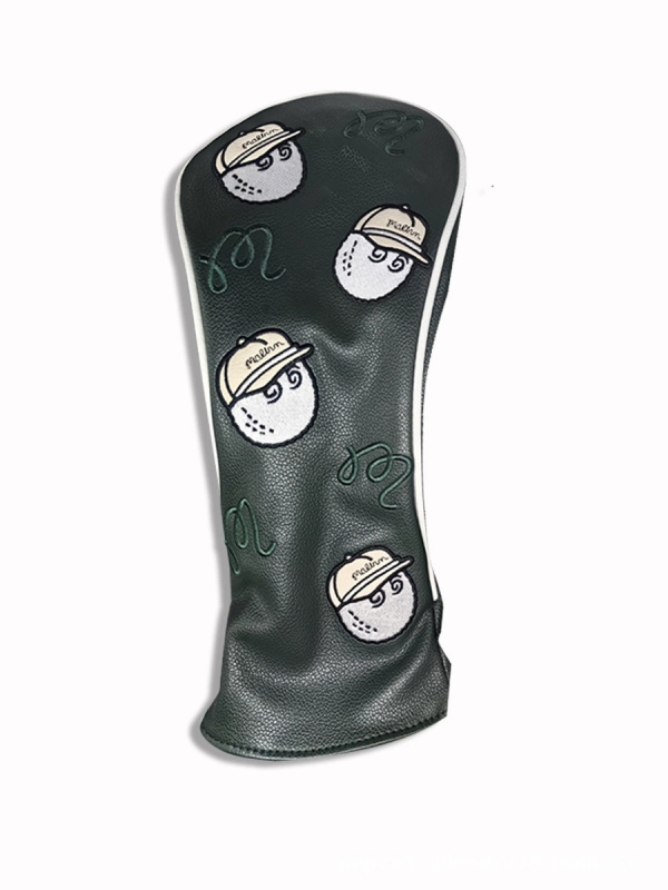 Set zaštitnih navlaka za golf palice: navlaka za putter, navlake za železne palice, No.1 navlaka za fairway wood, drveni navlaka