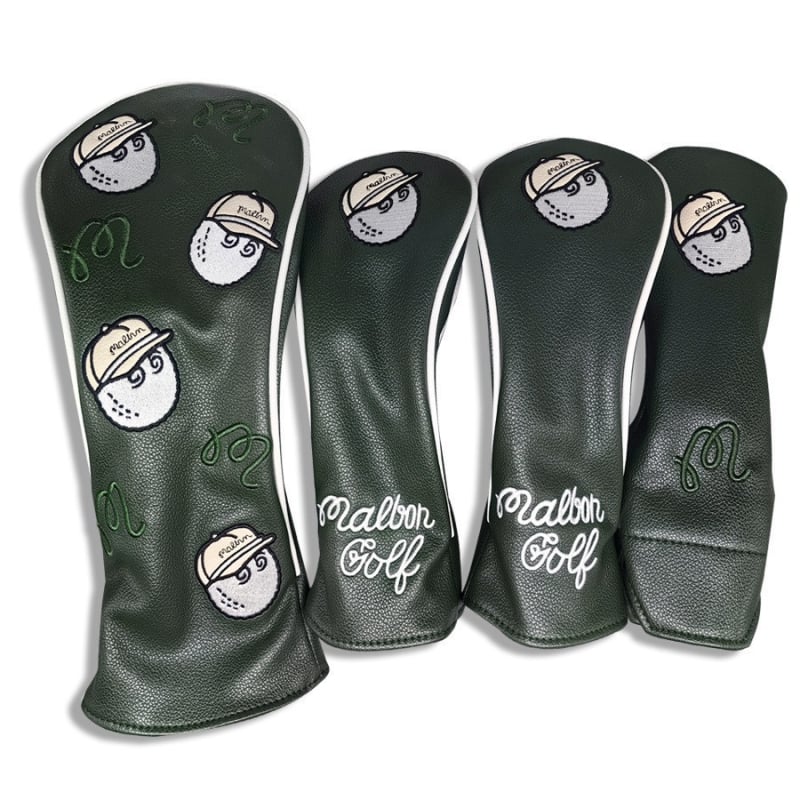 Set zaštitnih navlaka za golf palice: navlaka za putter, navlake za železne palice, No.1 navlaka za fairway wood, drveni navlaka