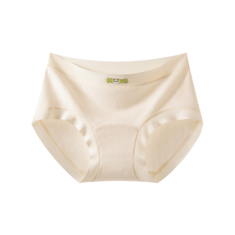 Ženske gaćice od šarenog pamuka, Klasa A, antibakterijska umetka u preponama, srednji struk, model 2025
