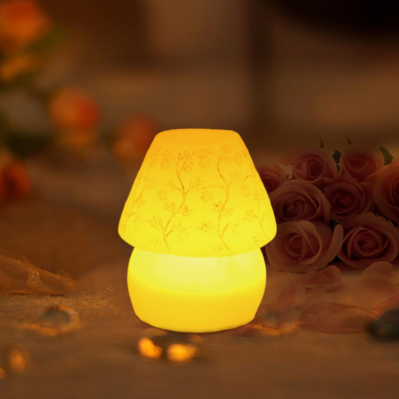 Haoran LED svijeća s imitacijom plamena – romantična stolna lampa u obliku slona, elektronička svijeća za rođendan