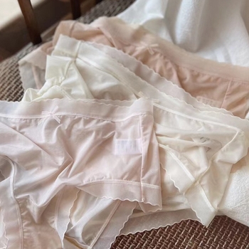 Ljetne tanke bezšivne gaćice od Ice Silk, prozračske, brzo se suše, jednofarbne ženske bikini gaćice