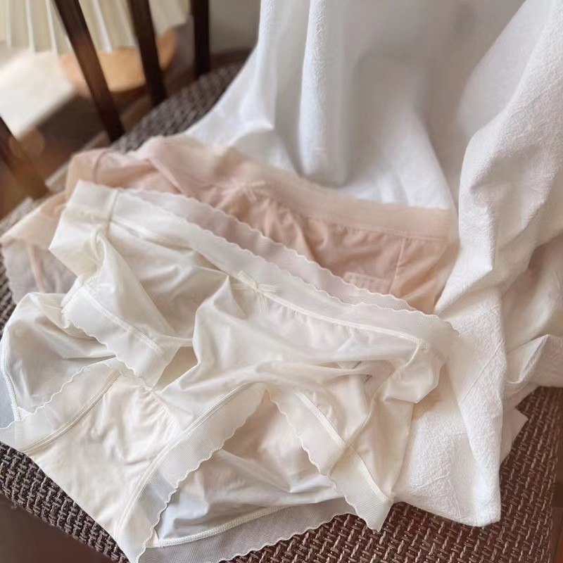 Ljetne tanke bezšivne gaćice od Ice Silk, prozračske, brzo se suše, jednofarbne ženske bikini gaćice