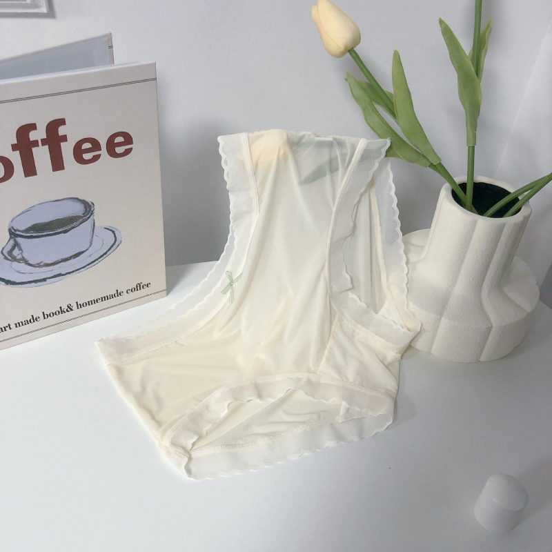 Ljetne tanke bezšivne gaćice od Ice Silk, prozračske, brzo se suše, jednofarbne ženske bikini gaćice