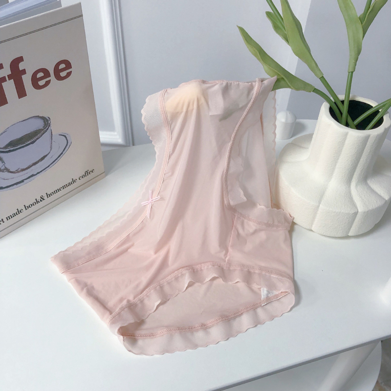 Ljetne tanke bezšivne gaćice od Ice Silk, prozračske, brzo se suše, jednofarbne ženske bikini gaćice