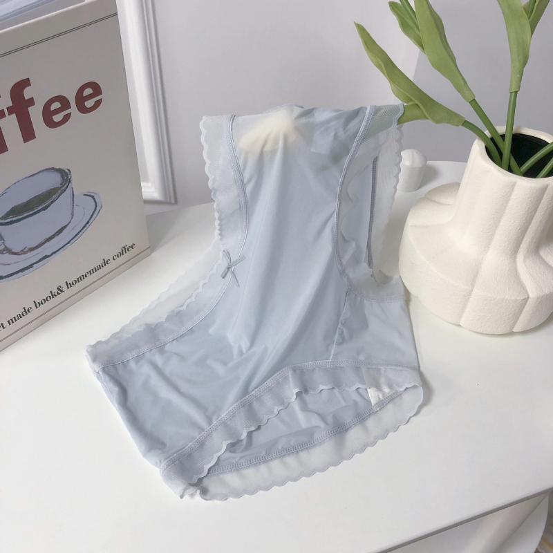 Ljetne tanke bezšivne gaćice od Ice Silk, prozračske, brzo se suše, jednofarbne ženske bikini gaćice