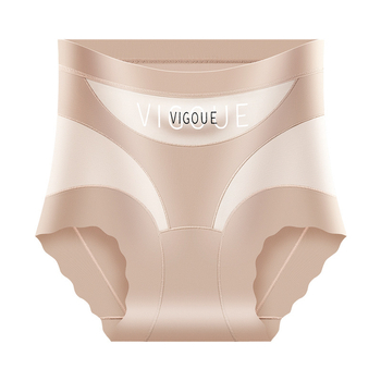 Ženske gaćice s visokim strukom za kontrolu trbuha, prozračna najlonska mreža, antibakterijski shapewear, plus veličina
