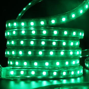 Vanjska LED traka 5050 RGB/monokromatska, 220V, vodootporna, fleksibilna, 60/120 LED, kut snopa 120°