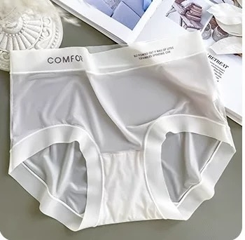 Ženske gaćice s srednjim strukom od Ice Silk najlona, s pamukom u preponama; prozračne, brzo se suše, antibakterijske.