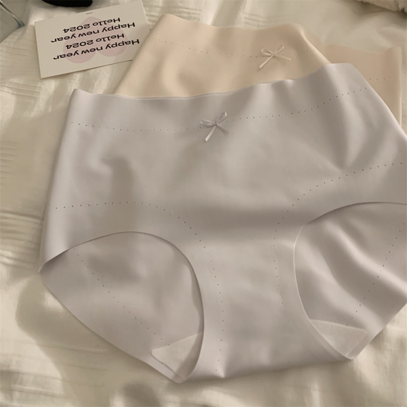 Ženske gaćice Ice Silk s pamukom u preponi, srednji porast, prozračne, antibakterijske