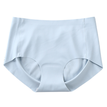 Bešavne ženske gaćice od ice silk, japanskog stila bikini, s visokim strukom, velika veličina, brzo se suše
