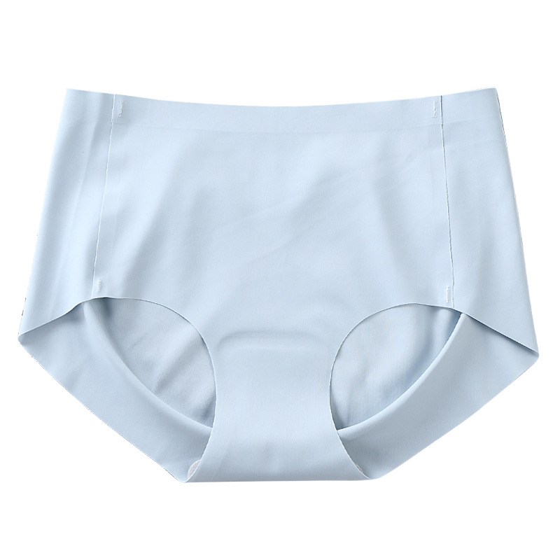 Bešavne ženske gaćice od ice silk, japanskog stila bikini, s visokim strukom, velika veličina, brzo se suše