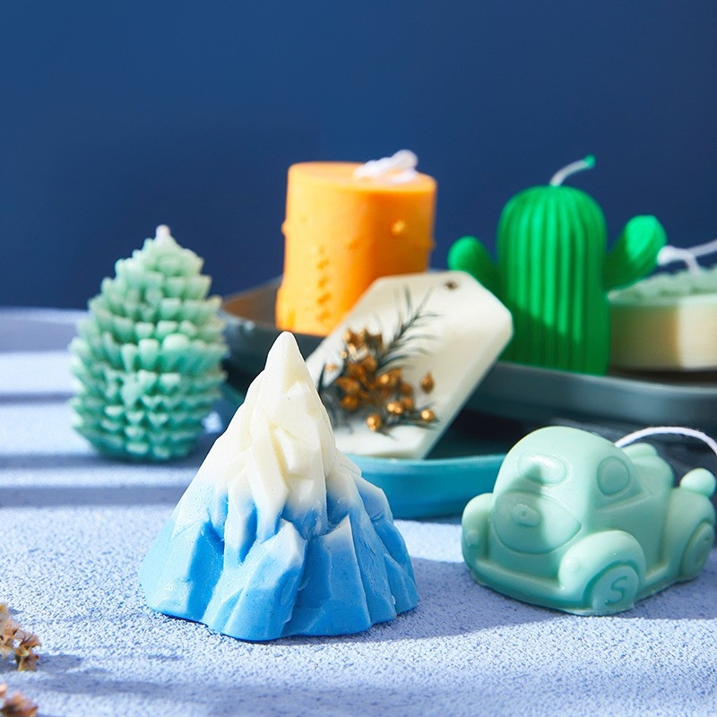 Prilagođeni blokovi sojinog voska za ručno izrađene DIY aromatične svijeće s LED komponentama