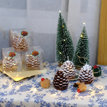 3D kalup za svijeću u obliku borove šišarke za DIY aromatične svijeće, božićna dekoracija, mini kalup