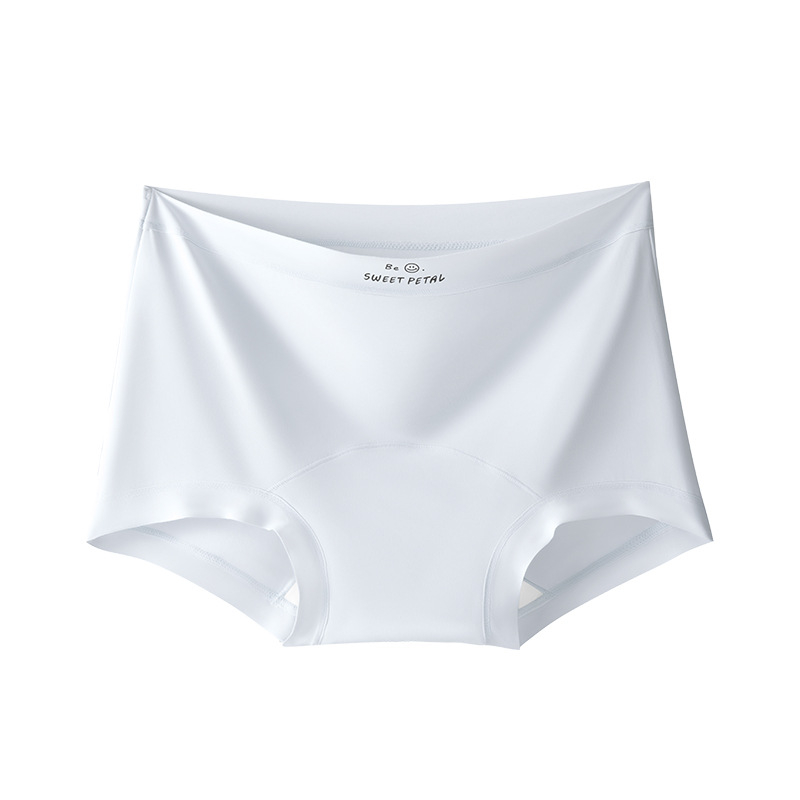 Ženske Ice Silk boxerice s pamukom u preponi, srednji dio struka, antibakterijske, produžena dužina (10A)