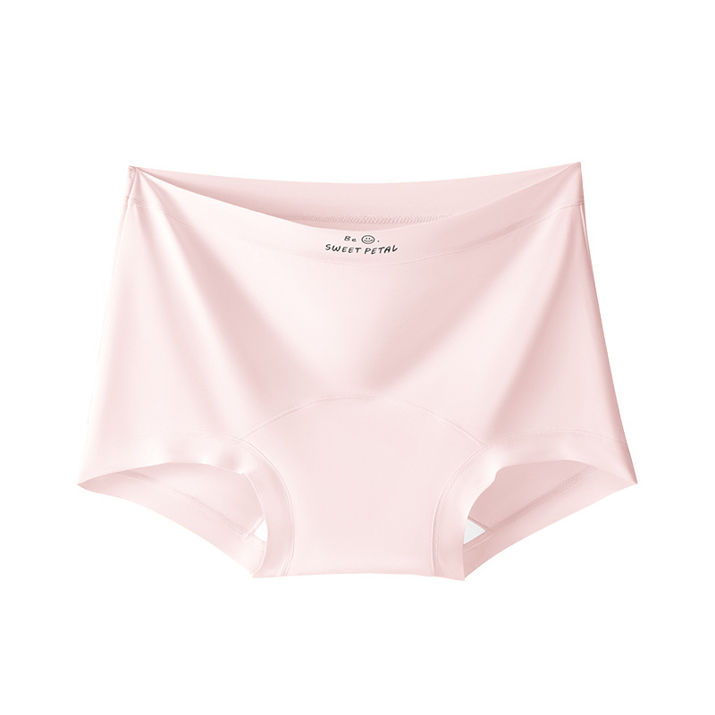 Ženske Ice Silk boxerice s pamukom u preponi, srednji dio struka, antibakterijske, produžena dužina (10A)