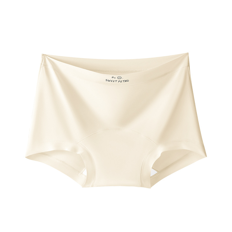 Ženske Ice Silk boxerice s pamukom u preponi, srednji dio struka, antibakterijske, produžena dužina (10A)