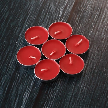 Bezdimne parafinske tea light svijeće za aromaterapiju, kuhanje čaja, vjenčanja, priznanja i rođendane; okrugle male božićne DIY svijeće