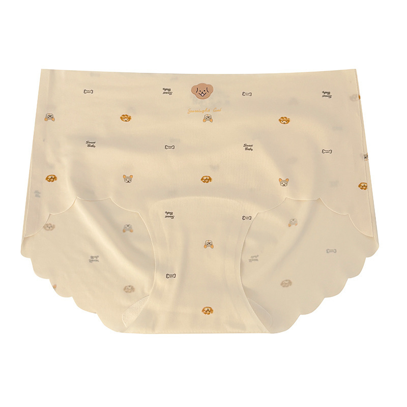 10A ultra-tanke Ice Silk gaćice za djevojčice, srednji struk, brzo sušeće, s printsom psa