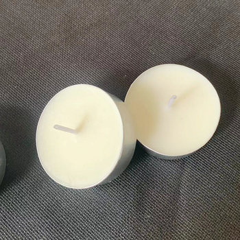 4-satna ekološka svijeća od sojinog voska, bezdimna u aluminijskoj čašici, čajni aromaterapijski miris