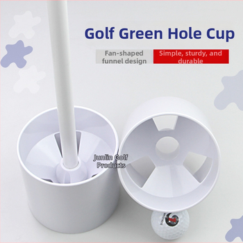 Odnímateľné ABS plastové jadro pre golfový jamok cup, s konusom a odvodňovacou dierkou