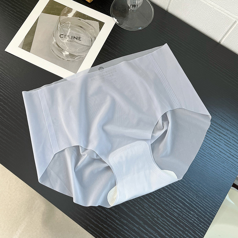 Ženske gaćice od Ice Silk, bezšivne, ultra tanke, prozračne, 3D dizajn bokova, brzo sušeća pamuk podstava, nevidljive gaćice