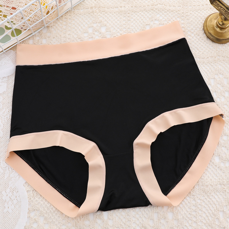 Qiaolifin Ženske gaćice s visokim strukom, svilen dodir, udobne, plus veličina — kontrola trbuha i podizanje bokova, ice silk briefs