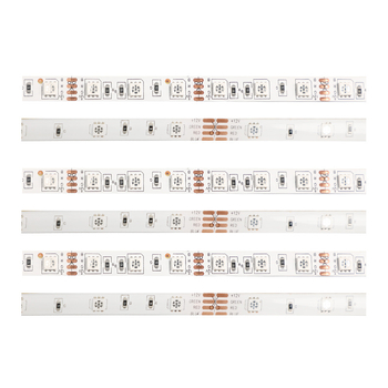 16 boja 5050 programabilna LED traka, 30/60 LED po metru, 12V niskonaponska, slobodno reziva, s funkcijom nastavka prekinutih sekcija