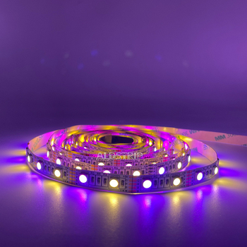5050RGBW LED traka niskog napona 5V, 60 LED, 10 mm gola PCB pločica, unutarnje dekorativno osvjetljenje