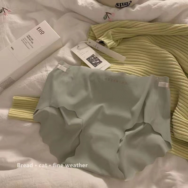 Ženske gaćice od ledenog svila, bez šavova, srednji pojas, visoka elastičnost, prilagođeni dizajn bokova, sportski stil