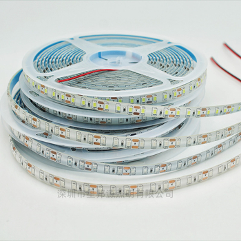 LED trak 2835 vodootporan, fleksibilan, 120 LED, 12V, 9.6W/m, Ružičasta, Ledena plava, Zlatna, Unutarnje osvjetljenje za esport