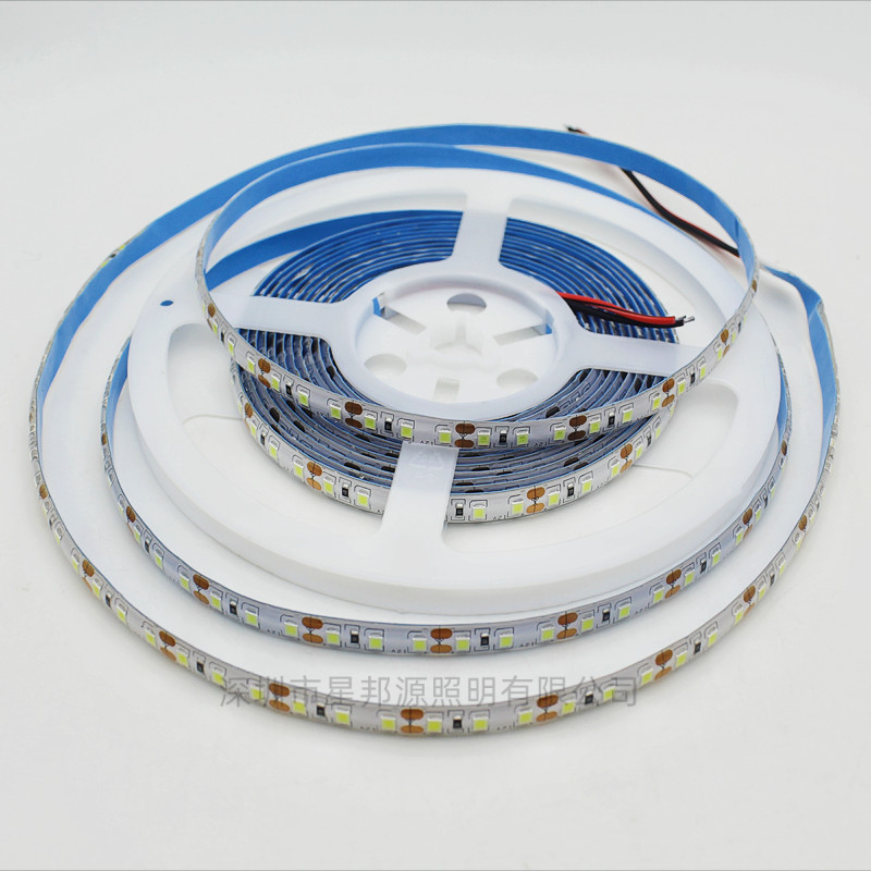 LED trak 2835 vodootporan, fleksibilan, 120 LED, 12V, 9.6W/m, Ružičasta, Ledena plava, Zlatna, Unutarnje osvjetljenje za esport