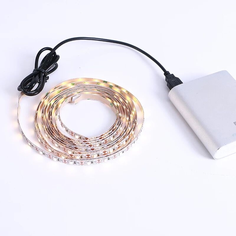 Boja LED traka za pozadinsko osvjetljenje, 5V vodootporna USB napajana traka za kućno kućište televizora