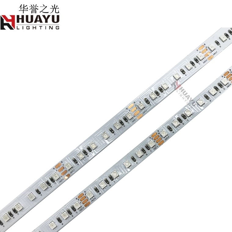 RGBWCW boja LED fleksibilna traka, 2835-120 LED, 5 m na roli, 24 V, visoka svjetlina za KTV rasvjetu