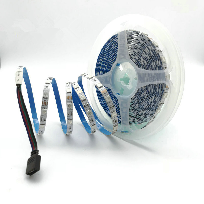 LED5050 uska verzija RGB LED traka, širina 6 mm, promjenjiva boja u gradijentu, 12/5/24V
