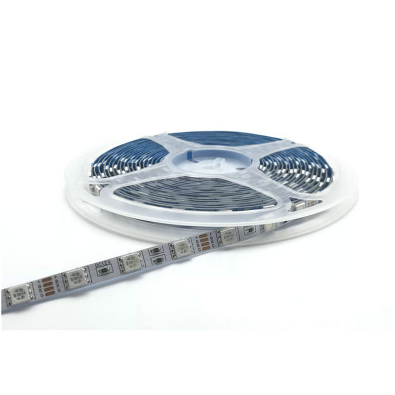LED5050 uska verzija RGB LED traka, širina 6 mm, promjenjiva boja u gradijentu, 12/5/24V