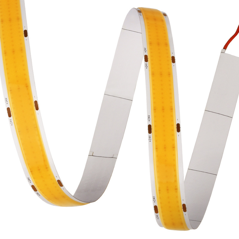 20 mm široki COB LED trak s tri reda LED, niske napetosti, bez treperenja, visok CRI, ambijentalno dekorativno osvjetljenje, samoljepljiv