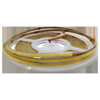 24V dimabilna COB LED traka s tri boje i dvobojna LED traka, samoljepljiva, unutarnja rasvjeta dnevnog boravka