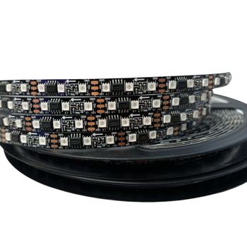 12V RGB LED trak s vanjskim IC-om, 3535 LED-ovi, 96 LED, širina 8 mm, model SM16703, tri LED-a po segmentu
