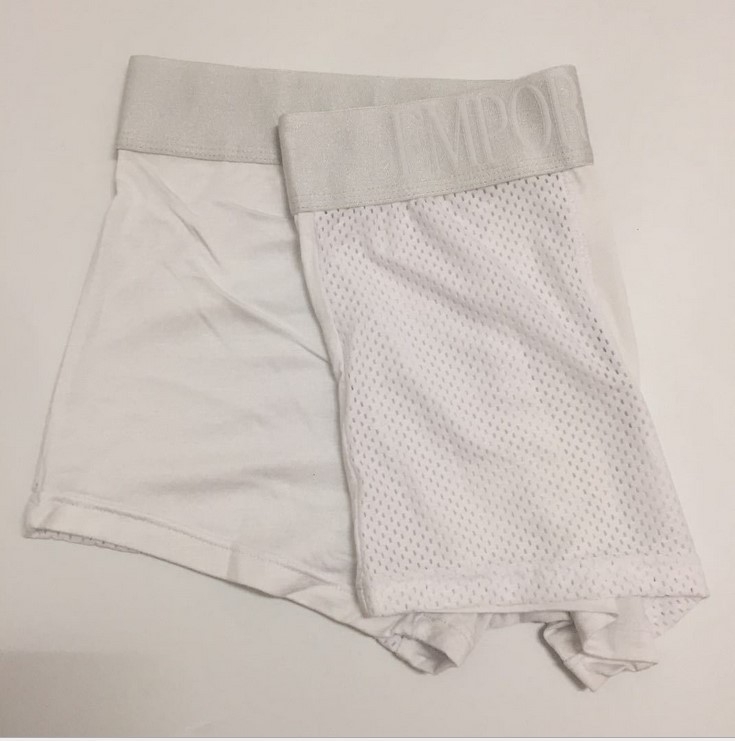 Muške boxerice od mrežaste tkanine s izrezima