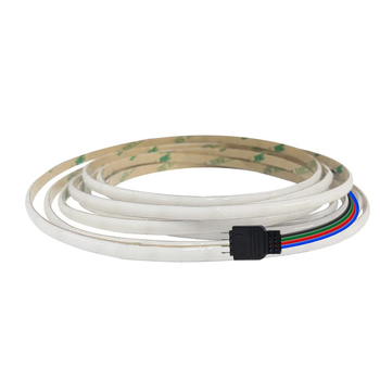 12V 5mm široka COB LED traka, RGB dekorativna samoljepljiva traka za ormariće, ultra jaka, promjena boja u tri nijanse