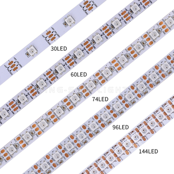 WS2812 SK6812 5V RGB LED traka, promjenjive boje, programabilni efekti