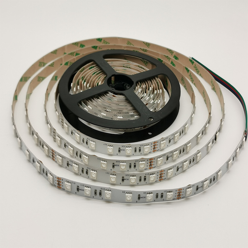 5050 višebojni LED trak za unutarnje osvjetljenje automobila, 60 LED, 12V, ambijentalno osvjetljenje
