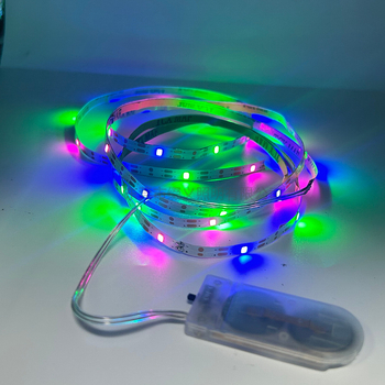 3V LED fleksibilna traka, 2835, tri boje temperature, 5 mm, samoljepljiva, za dječje igračke
