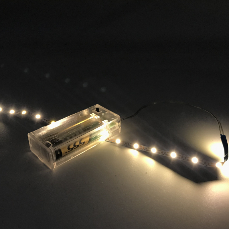LED traka napajana baterijom 3V2 za dječji okvir, kutiju za poklon i svjetlosno slikanje