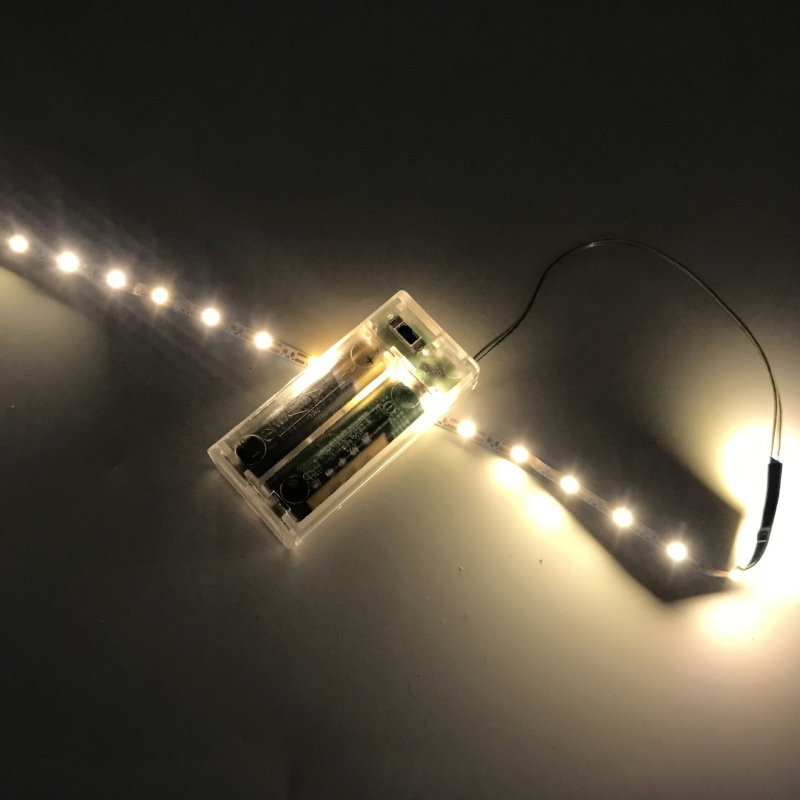 LED traka napajana baterijom 3V2 za dječji okvir, kutiju za poklon i svjetlosno slikanje