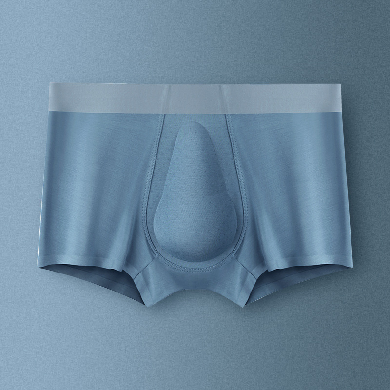 3D latex 60s modal muške bokserice, udobne i prozračne, antibakterijske s bakrovim ionima, bez šavova