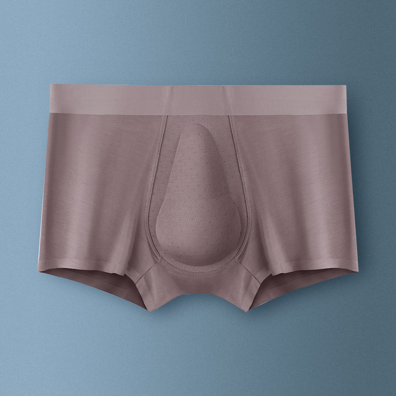 3D latex 60s modal muške bokserice, udobne i prozračne, antibakterijske s bakrovim ionima, bez šavova