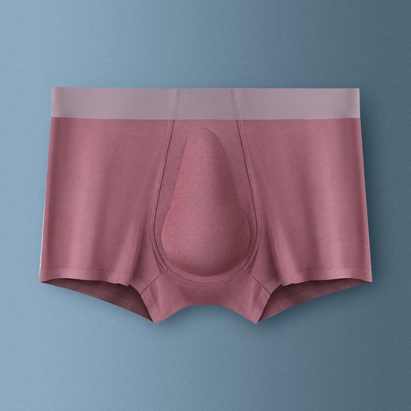 3D latex 60s modal muške bokserice, udobne i prozračne, antibakterijske s bakrovim ionima, bez šavova
