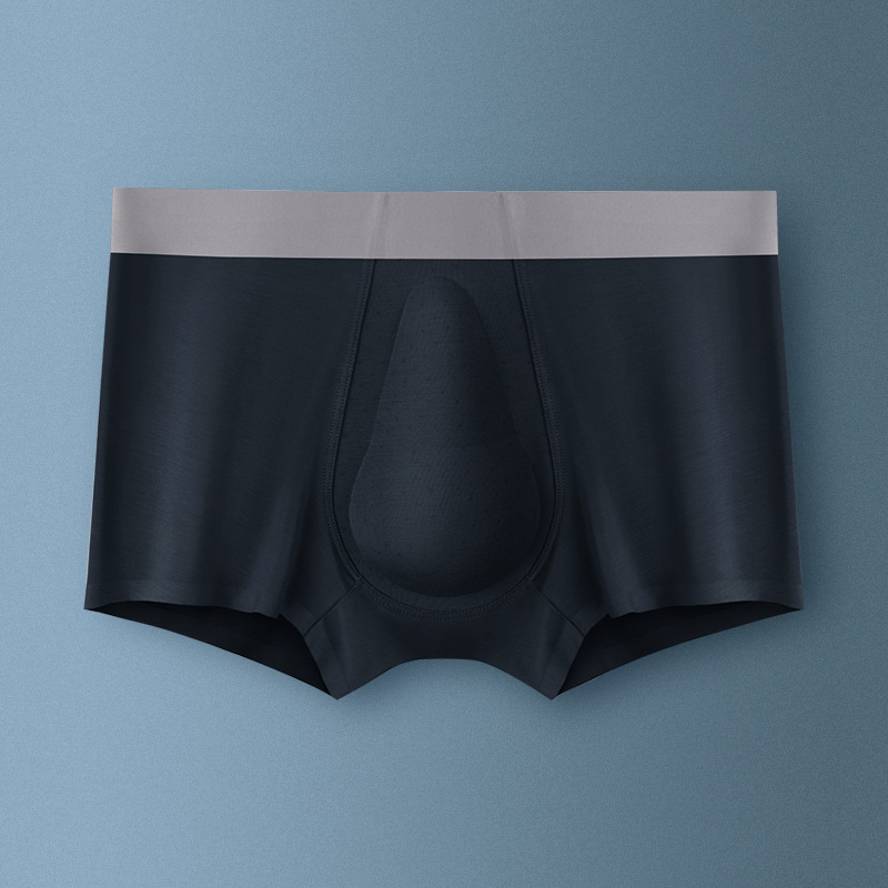 3D latex 60s modal muške bokserice, udobne i prozračne, antibakterijske s bakrovim ionima, bez šavova